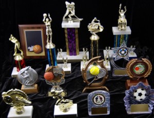 Custom Trophies, plaques and Awards, engraving included
