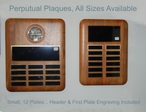 Small, 12 Plates... Header & First Plate Engraving Included