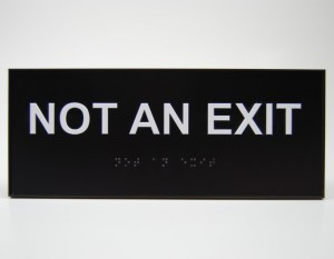 ADA Compliant Signs offer wide range of options are available from the choice of your colors and design considerations. Hanging options include simple double sided tape to frames in a range of materials and finishes.